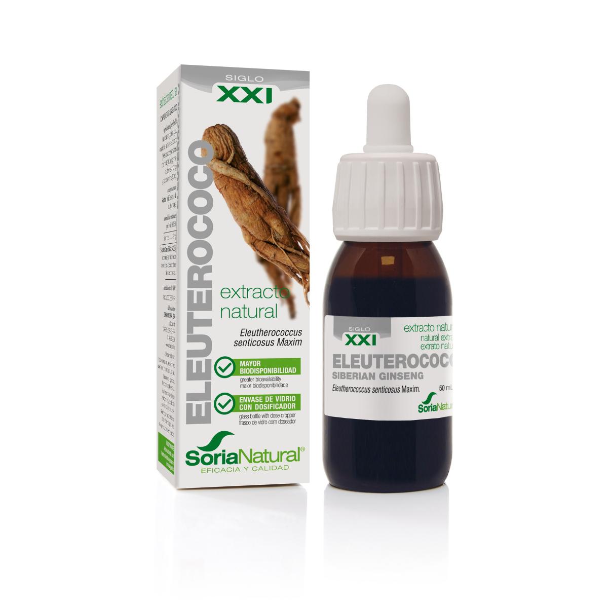 Extrato de Eleutherococcus Soria Natural, 50 ml