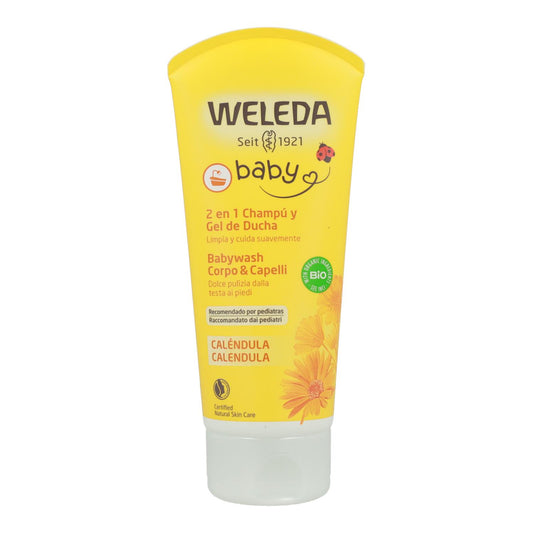 Champô e Gel de Banho Weleda Calendula Baby 200 ml