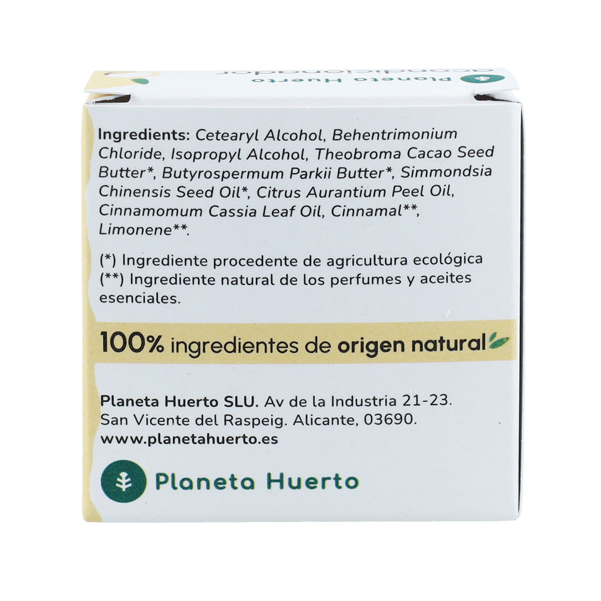 Planeta Huerto Condicionador Reparador Sólido 85 gr