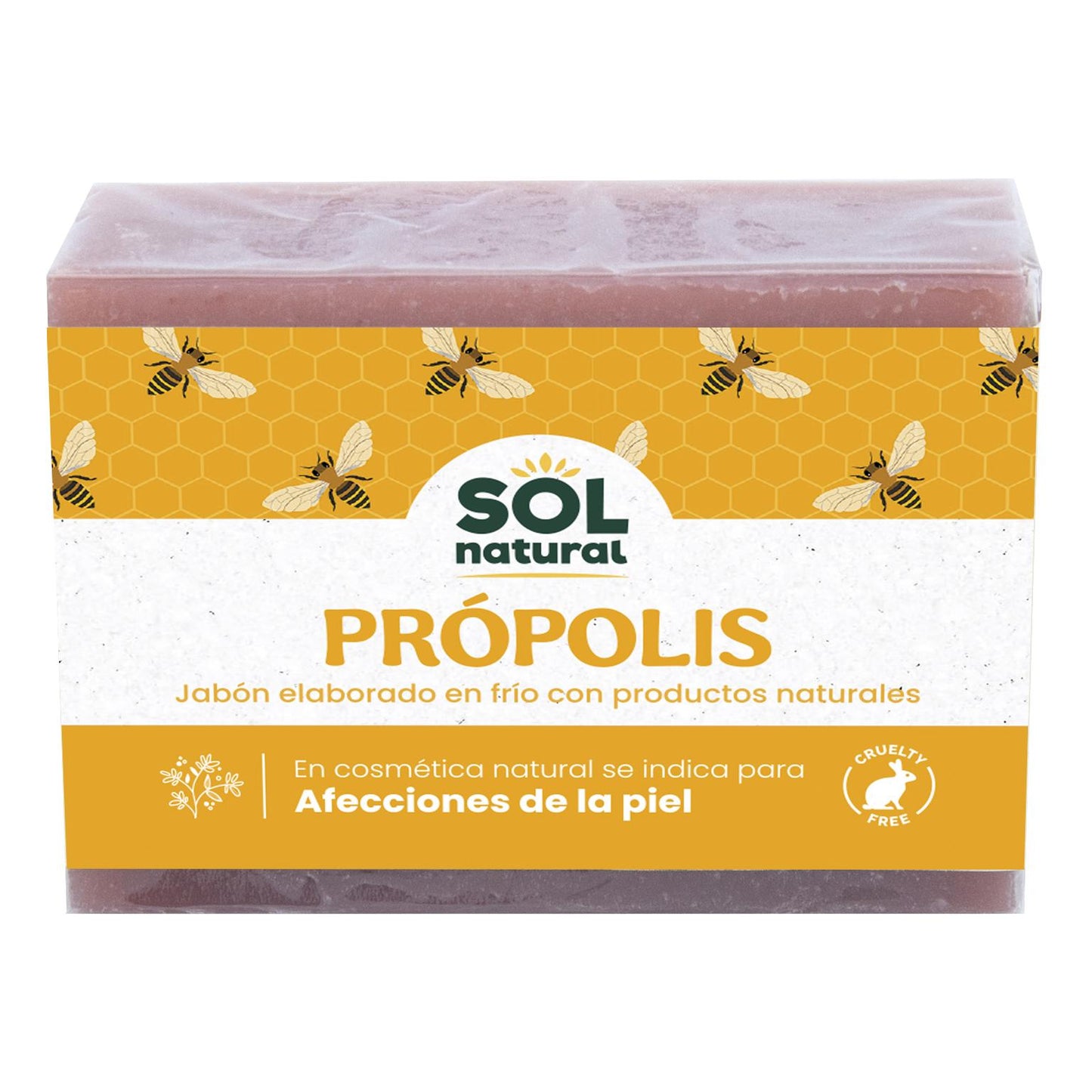 Sol Natural Sabonete Natural de Própolis 100 gr