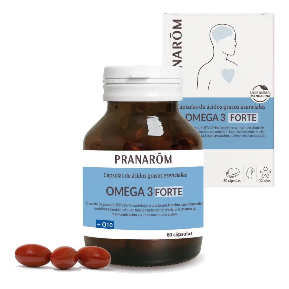 Cápsulas Omega 3 forte, Pranarom 60 cápsulas