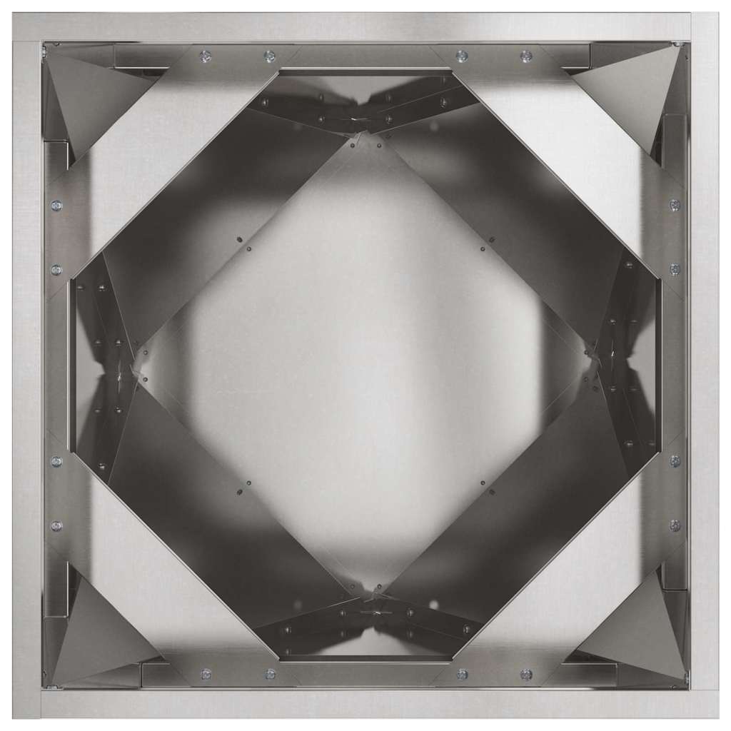 Jardinera Plateado 30 X 30 X 30 Cm Acero Inoxidable_5