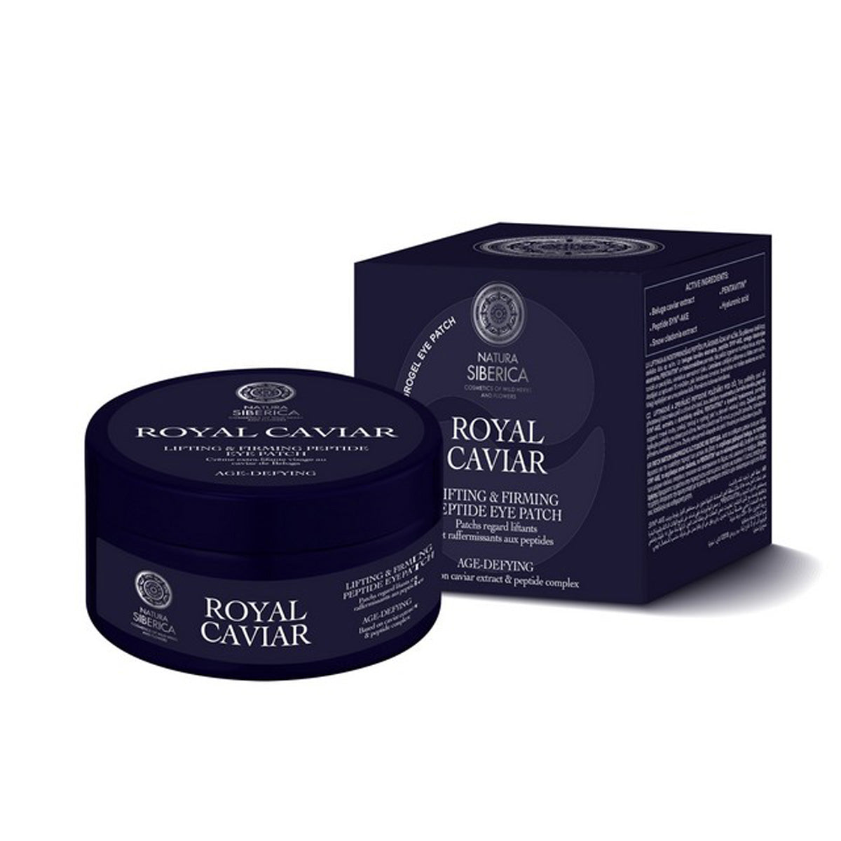 Autocolantes Firmadores para Olhos Royal Caviar, Natura Siberica, 60 Unidades