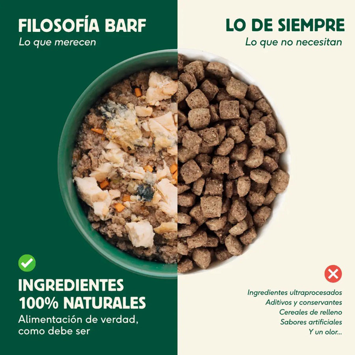 Menu completo BARF de Peru para cães, Wild Balance, 400 g