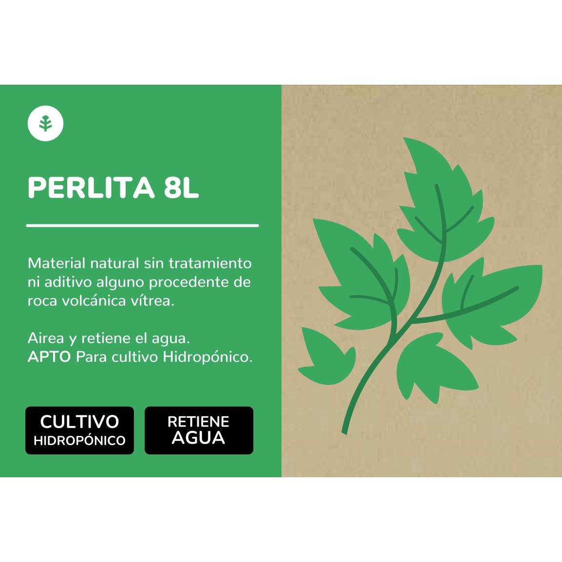 Perlite Planeta Huerto 8 Litros