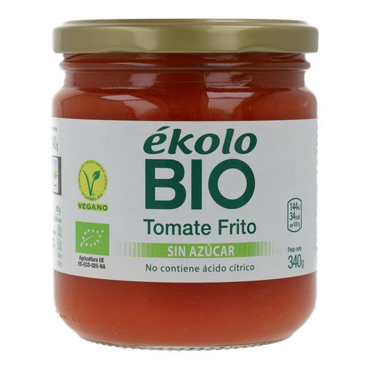 Tomate frito biológico caseiro sem açúcar Ékolo 340 g