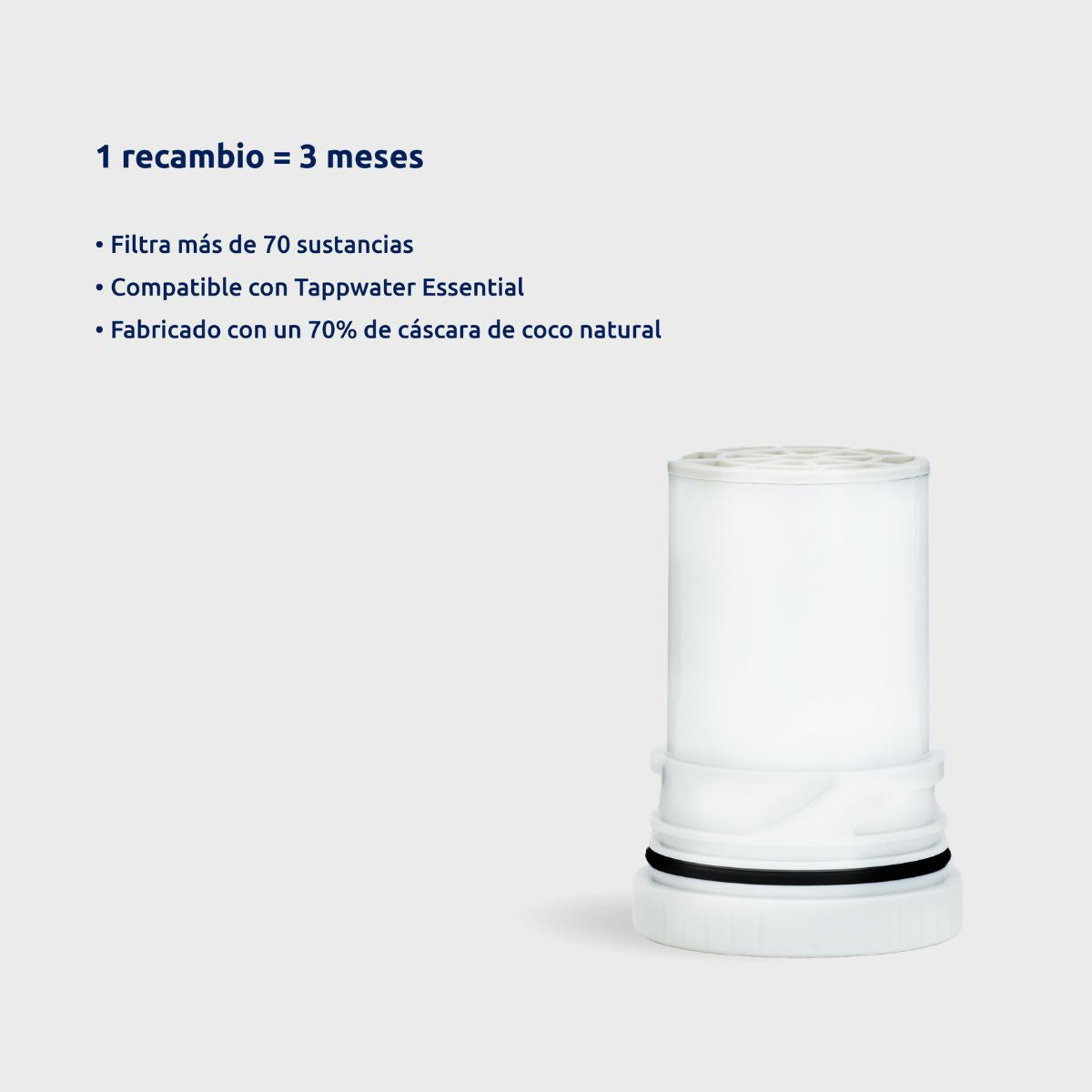 Embalagem de 2 cartuchos de filtro Essential Tappwater