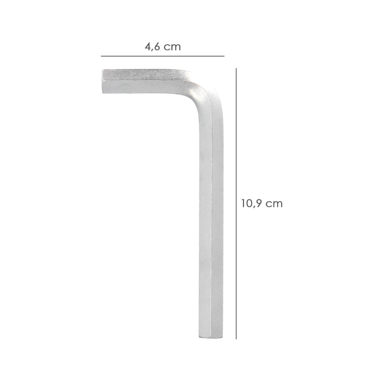 Llave Allen Standar Acero Cromo Vanadio Profesional 9,0 Mm. Llave Hexagonal, Llave Allen Taller Mecanica, Llave Allen Bricolaje