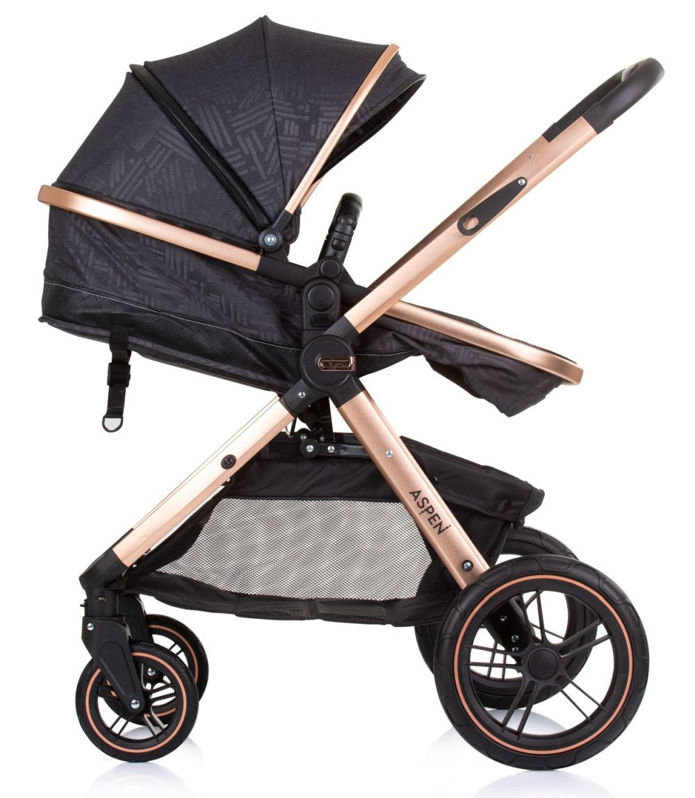 Carrito De Bebé Dúo Convertible Aspen Hasta 22 Kg Ebony_3