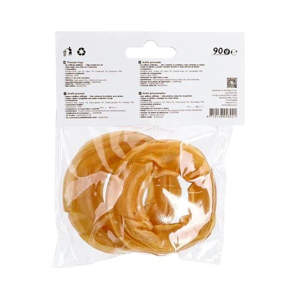 Anel em pele de bezerro prensada Snack Natural Nobleza 20 unidades