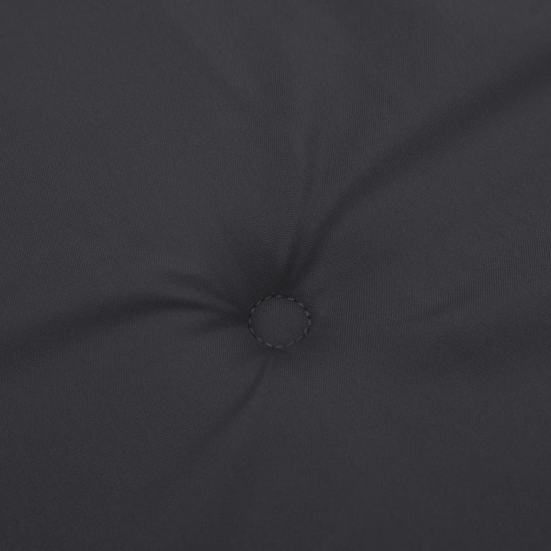 Vidaxl Cojín Silla De Jardín Respaldo Alto 2 Uds Tela Negro 120x50x3cm_5