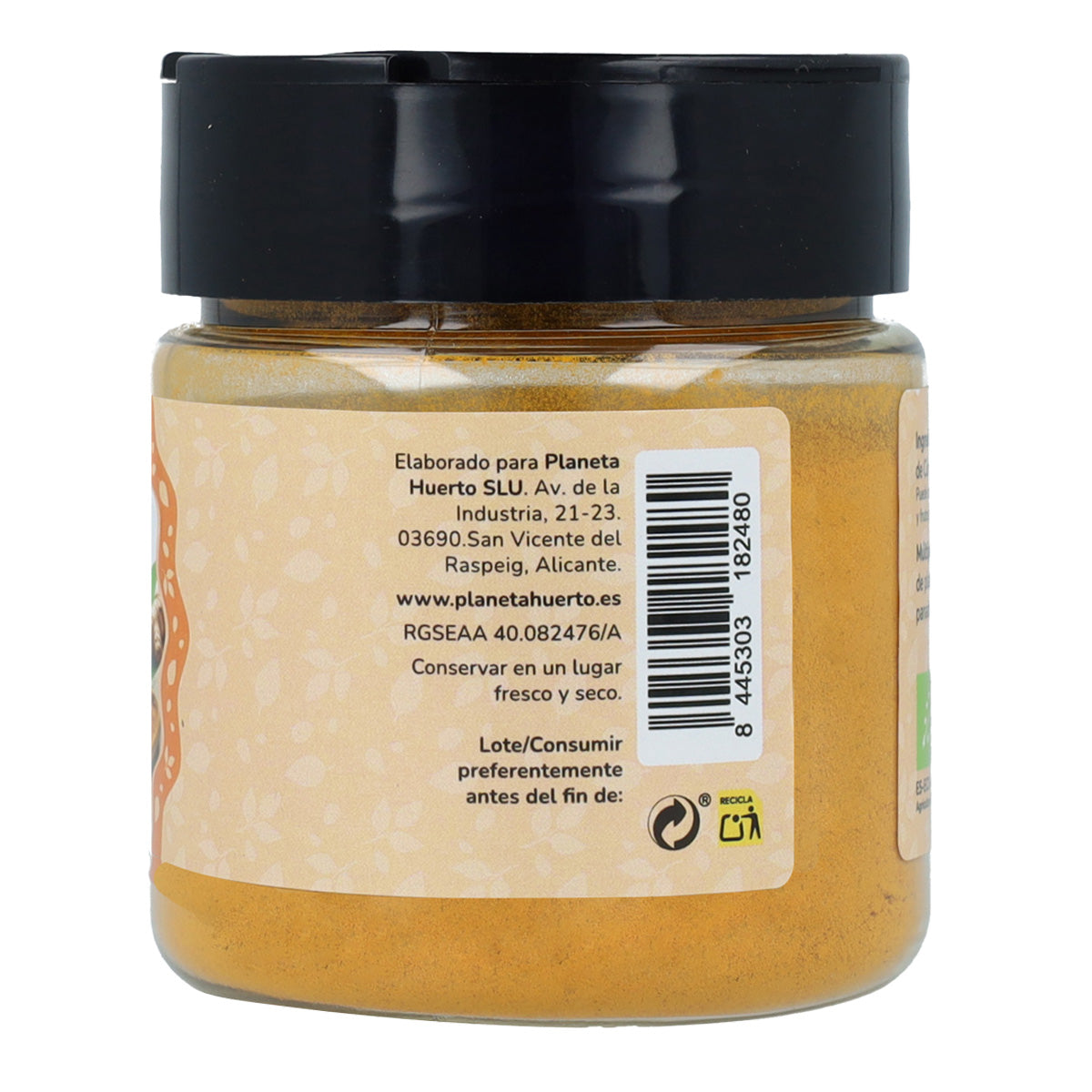 Cúrcuma em pó ECO Planeta Huerto 100 g