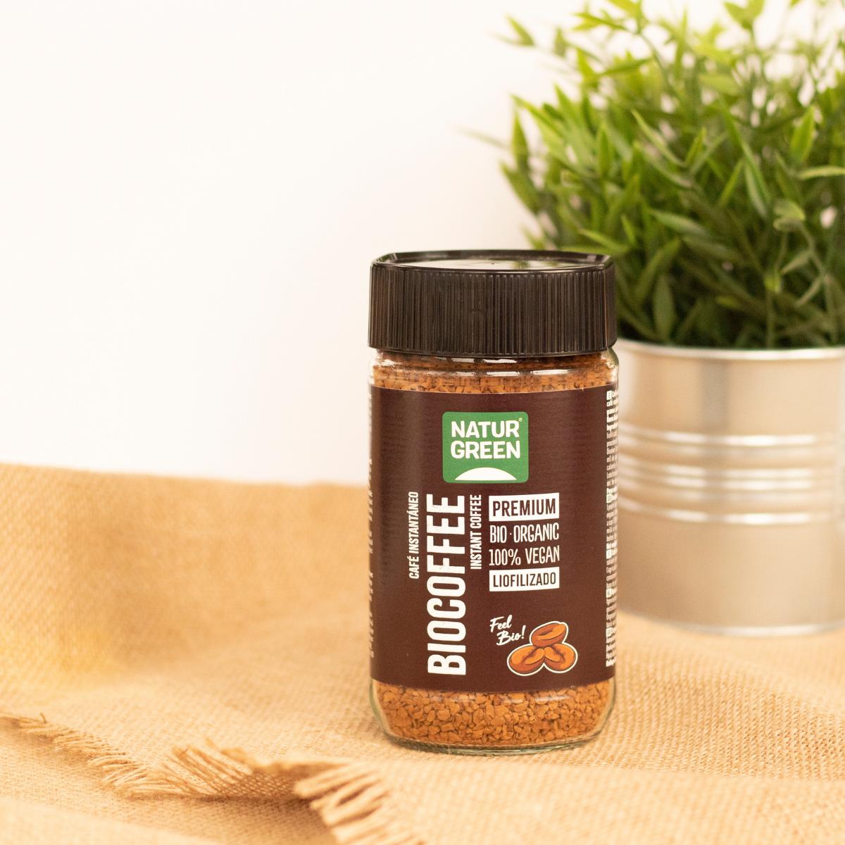 Café Instantâneo Biológico Biocofee Naturgreen 100 g