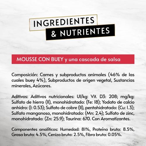 Embalagem de 6 x Mousse de Vitela GOURMET REVELATIONS (4x57g)