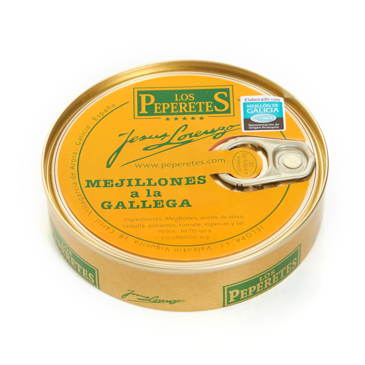 Mexilhões Galegos Los Peperetes 120 g