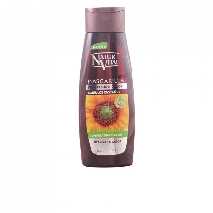 Máscara Natur Vital 300ml para cabelos pintados de castanho