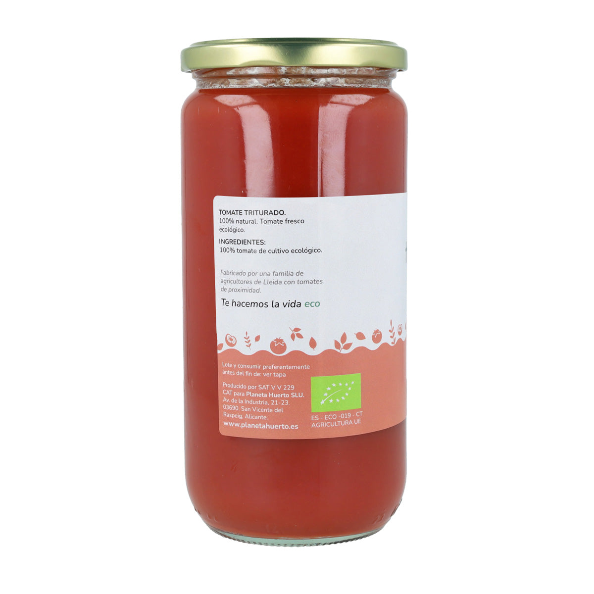 Tomates Triturados ECO Planeta Huerto 670 g