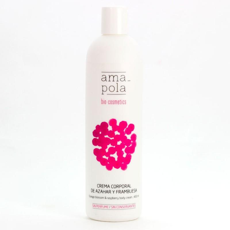 Creme Corporal Amapola Flor de Laranjeira e Framboesa 400 ml