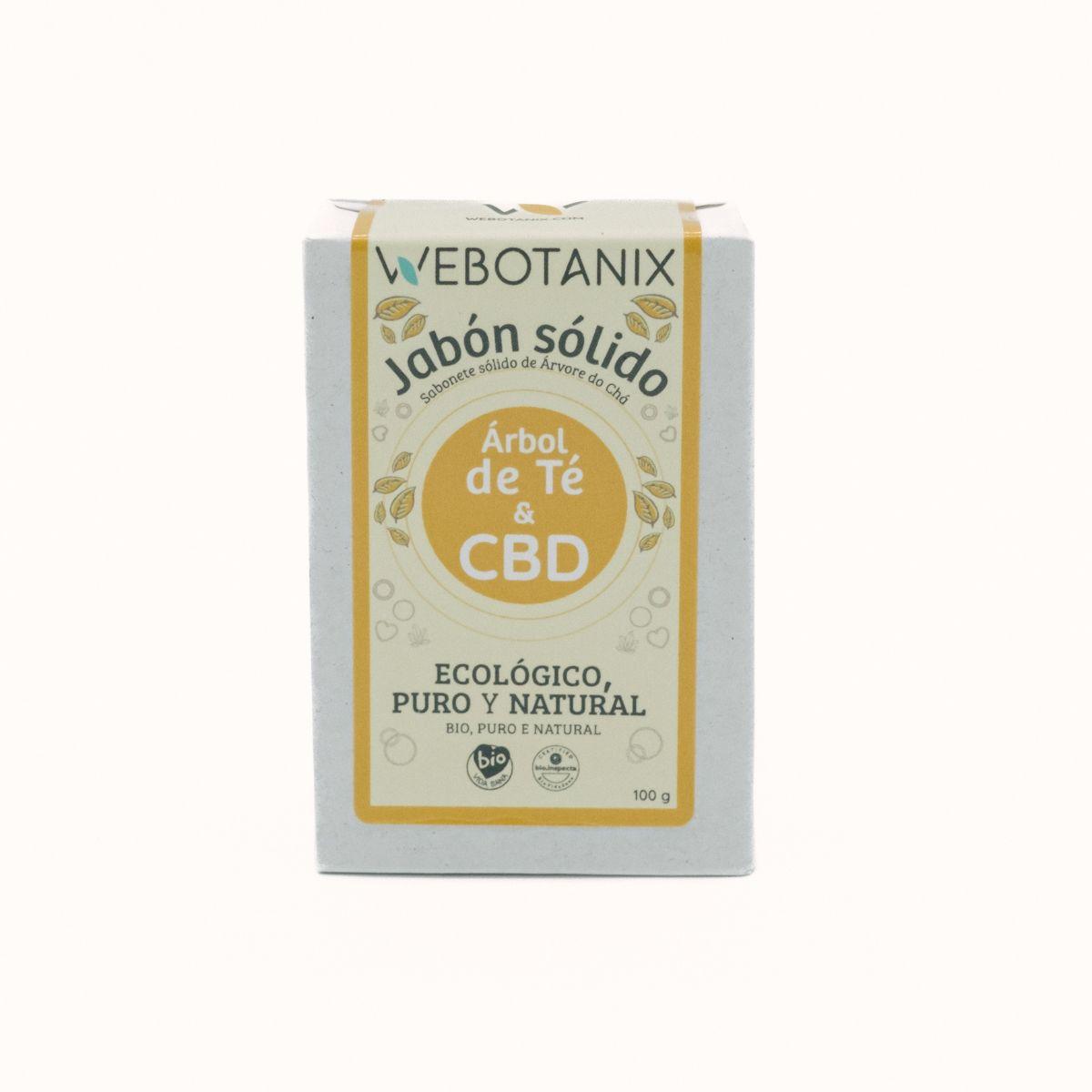 Sabonete Sólido Bio CBD WeBotanix 100 g CBD e Aloé Vera