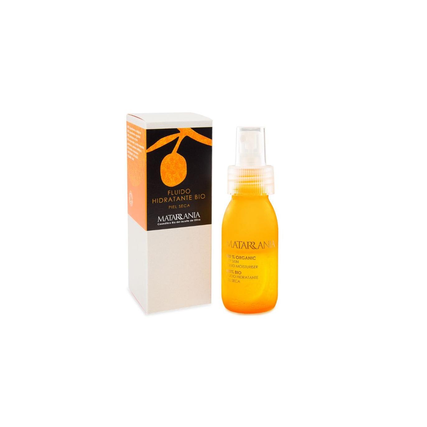 Fluido Hidratante para Pele Seca 100% BIO Matarrania 60 ml