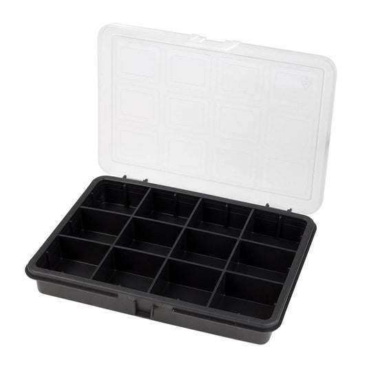 Organizador Plastico 12 Compartimentos 180x128x32 Mm. Caja Almacenaje, Malentin Organizador, Organizador Plastico