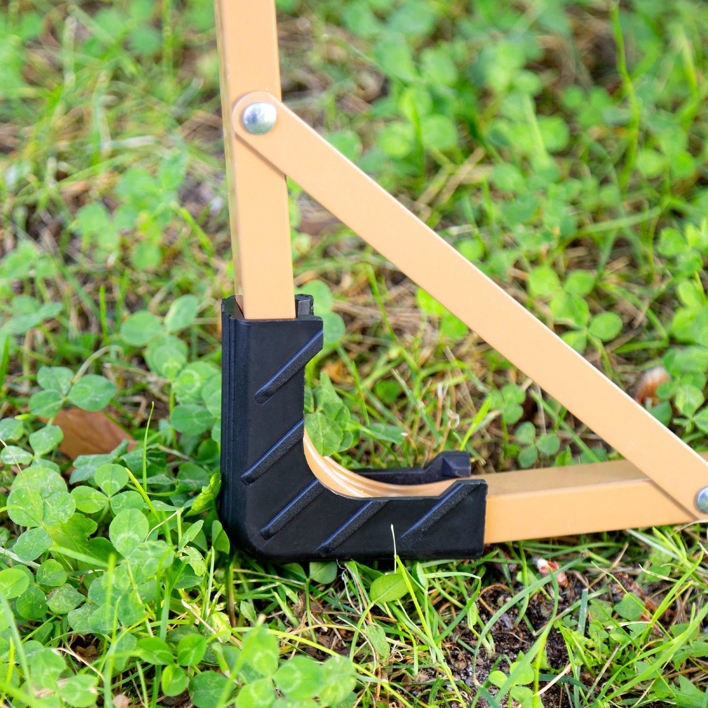 Pack 2 Sillas Plegables Bajas Glamping Verde Acero Aktive_5