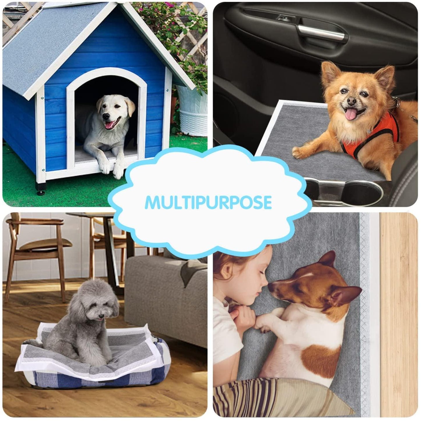 Almofada de carvão ativado 60 x 60 cm Nobleza 50 unidades