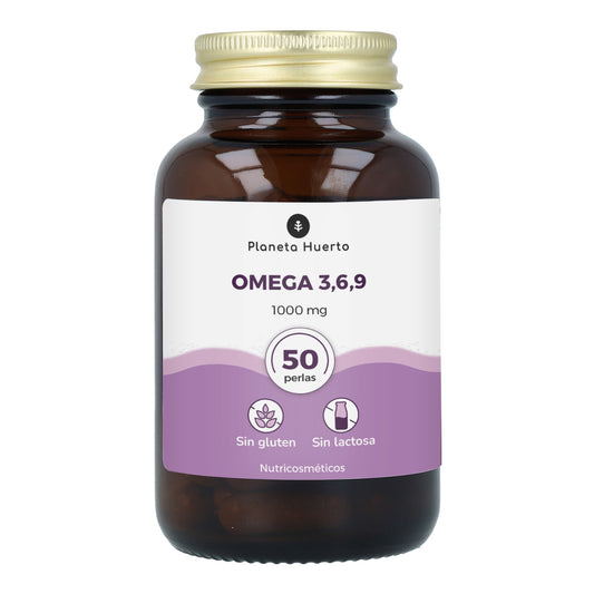 Ómega 3 6 9 1000 mg Planeta Huerto 50 pérolas