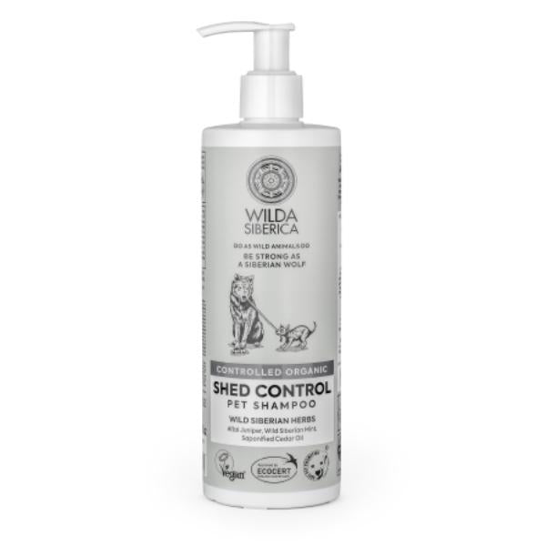 Champú para control de la caída del pelo para mascotas Natura Siberica 400 ml