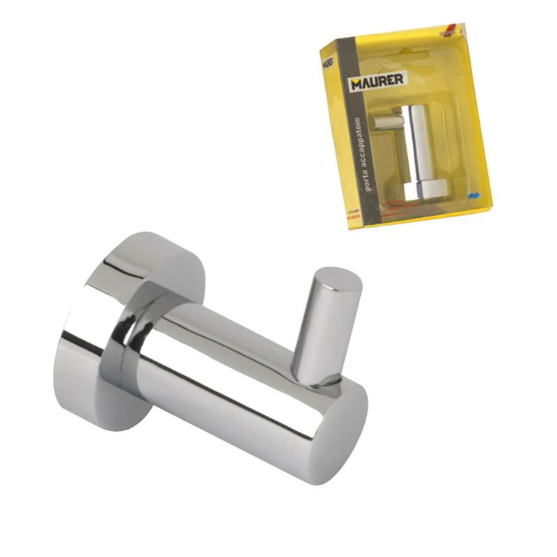 Colgador Baño Maurer Individual Inoxidable 4x5x4 Cm._0