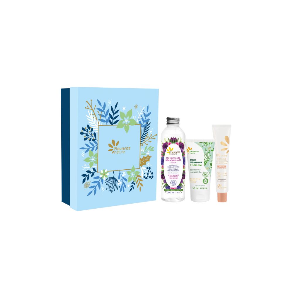 Cofre Ritual De Belleza Facial (bb Crema 40ml - Agua Micelar Aciano 200ml - Crema Hidratante Aloe Vera 50ml)_1