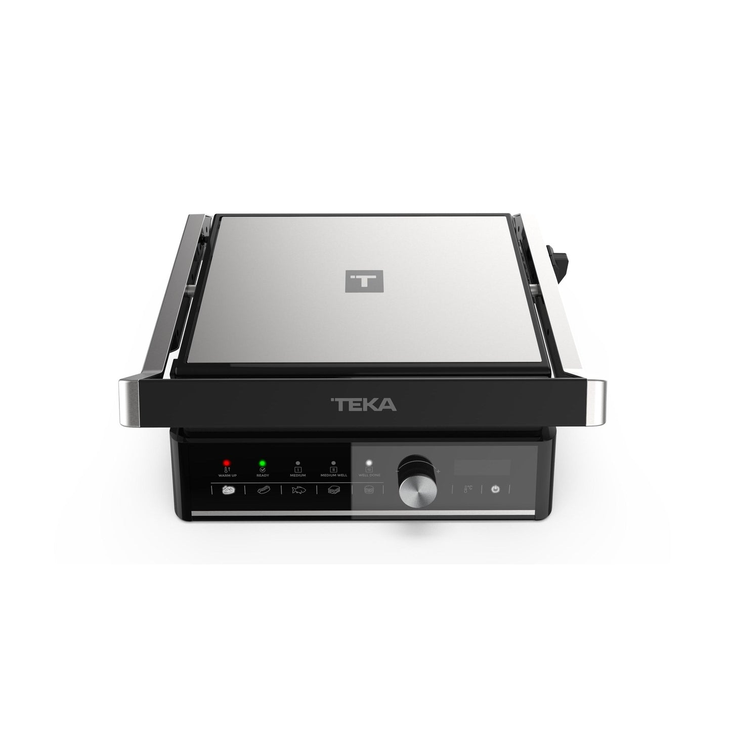 Grelha elétrica de mesa multifuncional Teka T-GRILL BK SS