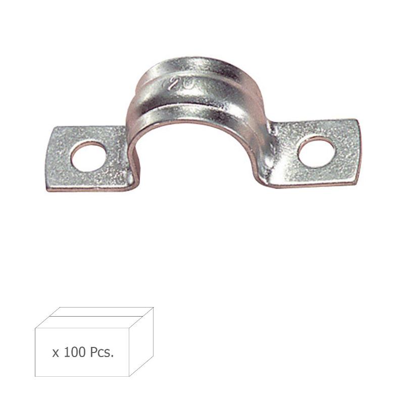 Grapa Metalica 2 Patas 8 Mm. Wolfpack Caja 100 Unidades