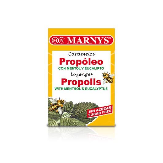 Caramelos sin azúcar Propóleo y Mentol Marnys 36,5g
