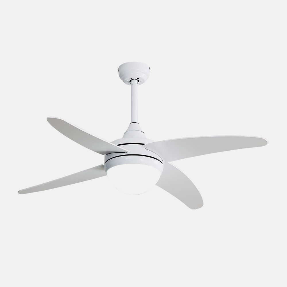 Ventilador 2xe27 Dc Klod Blanco 4 Asp.6 Vel.117d C/remoto Y Temporizador_3