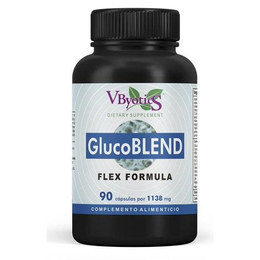 GlucoBlend Flex Formula Vbyotics 90 cápsulas