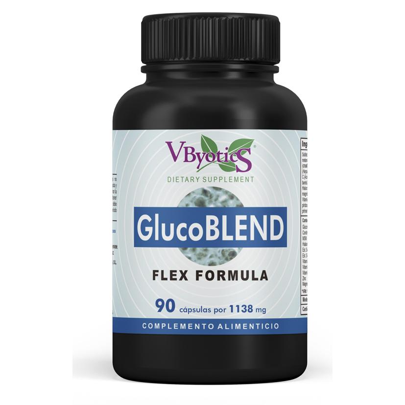 GlucoBlend Flex Formula Vbyotics 90 cápsulas