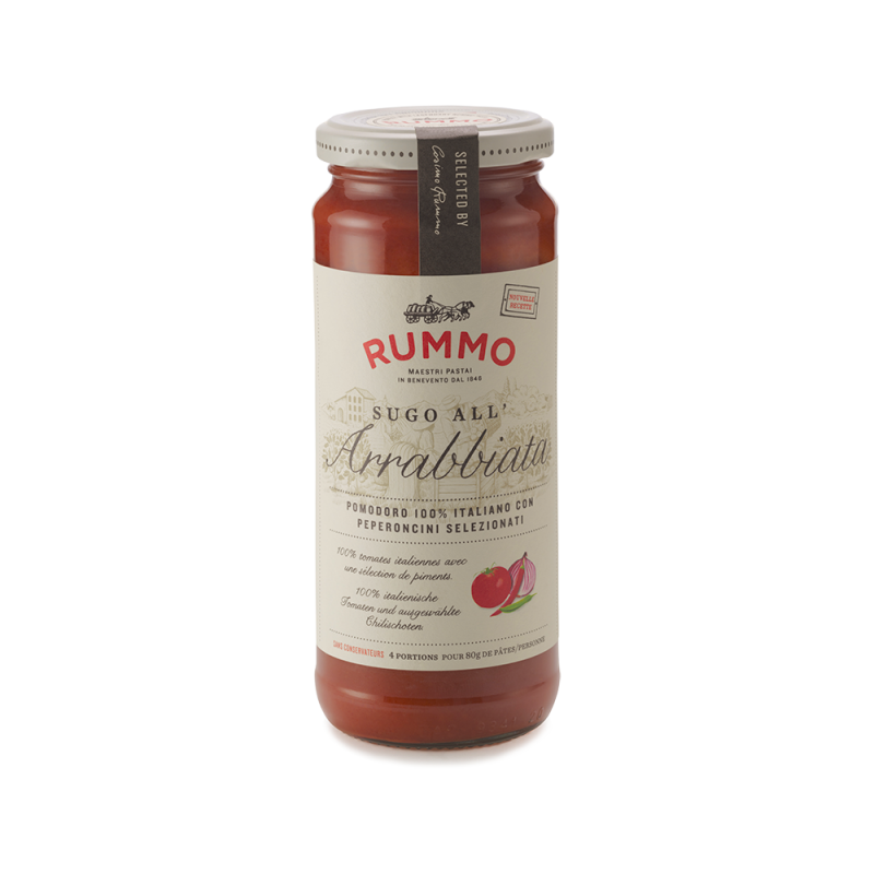 Molho de tomate com pimento Rummo 340g