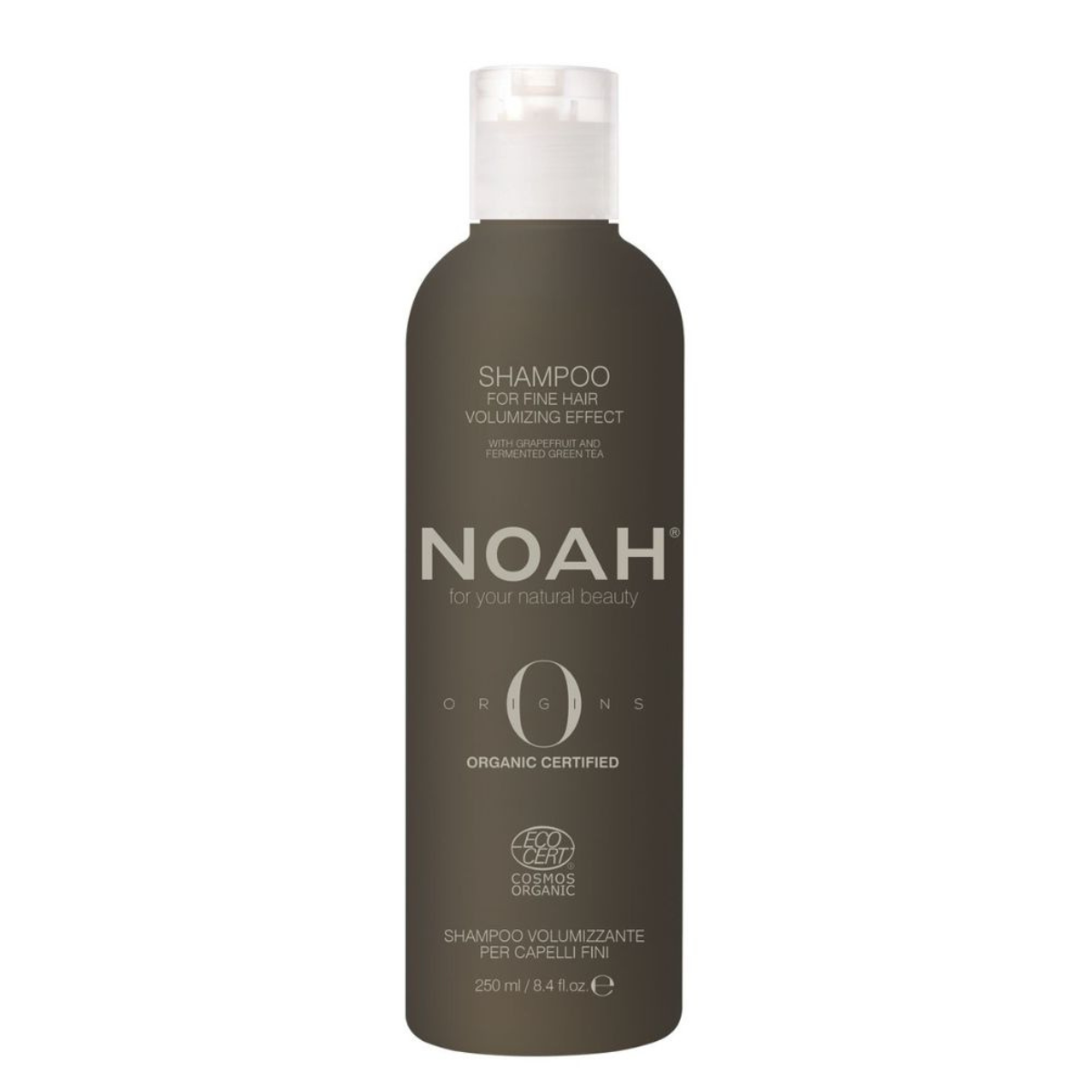 Champô Volumizador Orgânico Cosmos Noah 250 ml
