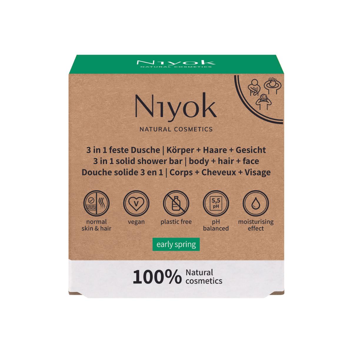 Niyok Early Spring 3 em 1 Body Cleaner 80g