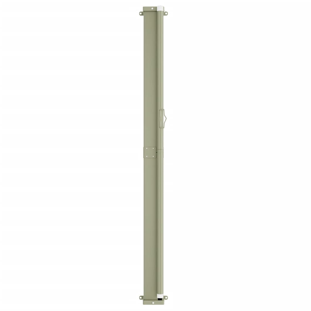 Toldo Lateral Retráctil Para Patio Marrón 200x300 Cm_4