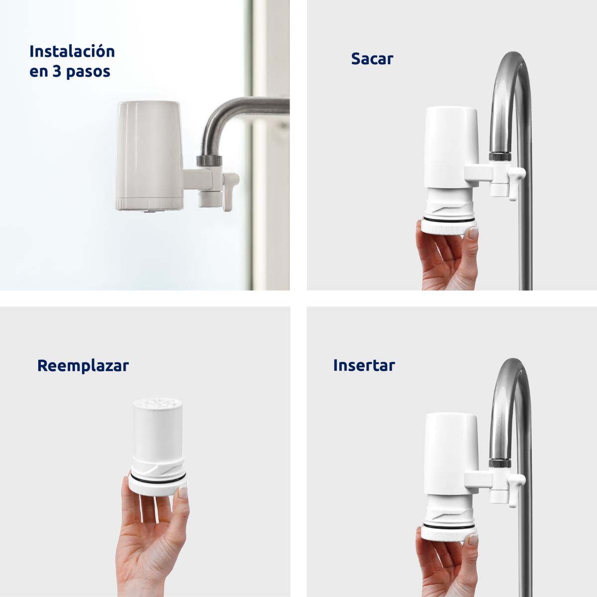 Embalagem de 2 cartuchos de filtro Essential Tappwater