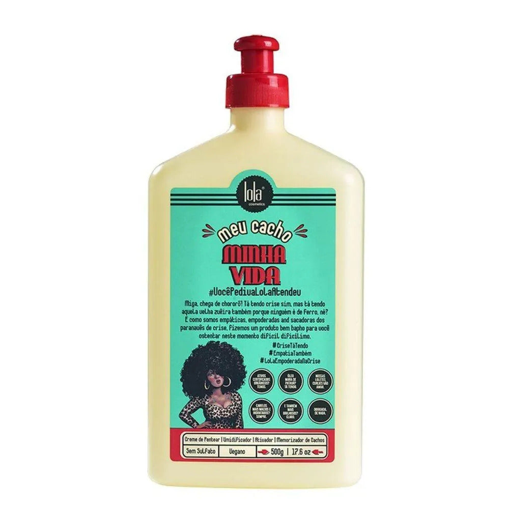 Memorizador De Rizos Meu Cacho Minha Vida Lola Cosmetics 500g_0