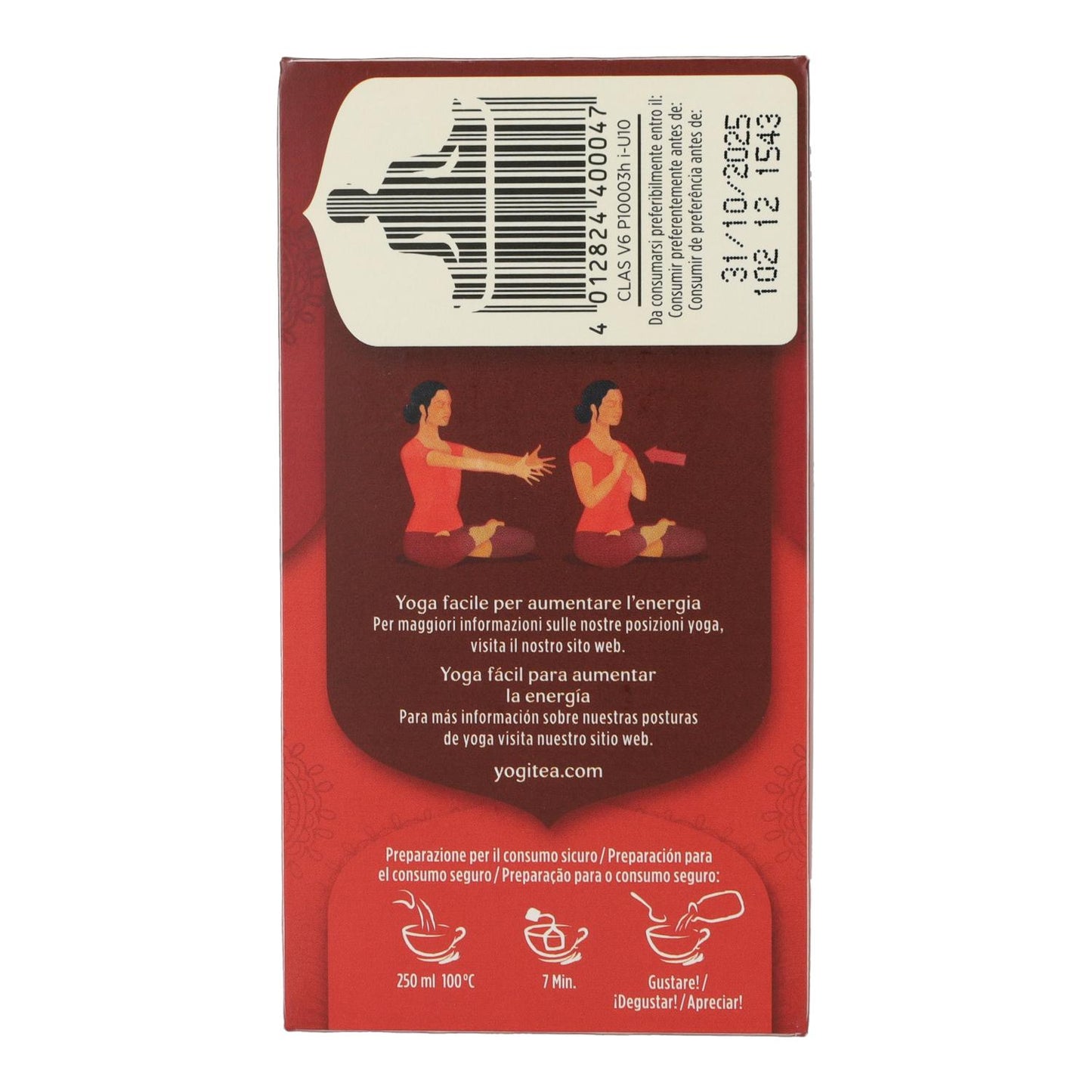 Yogi Tea BIO Classic, 17 saquetas de chá