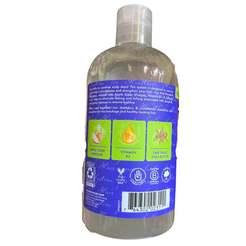 Shea Moisture Apple Cider Vinegar Anti Dandruff Champú 384ml_4