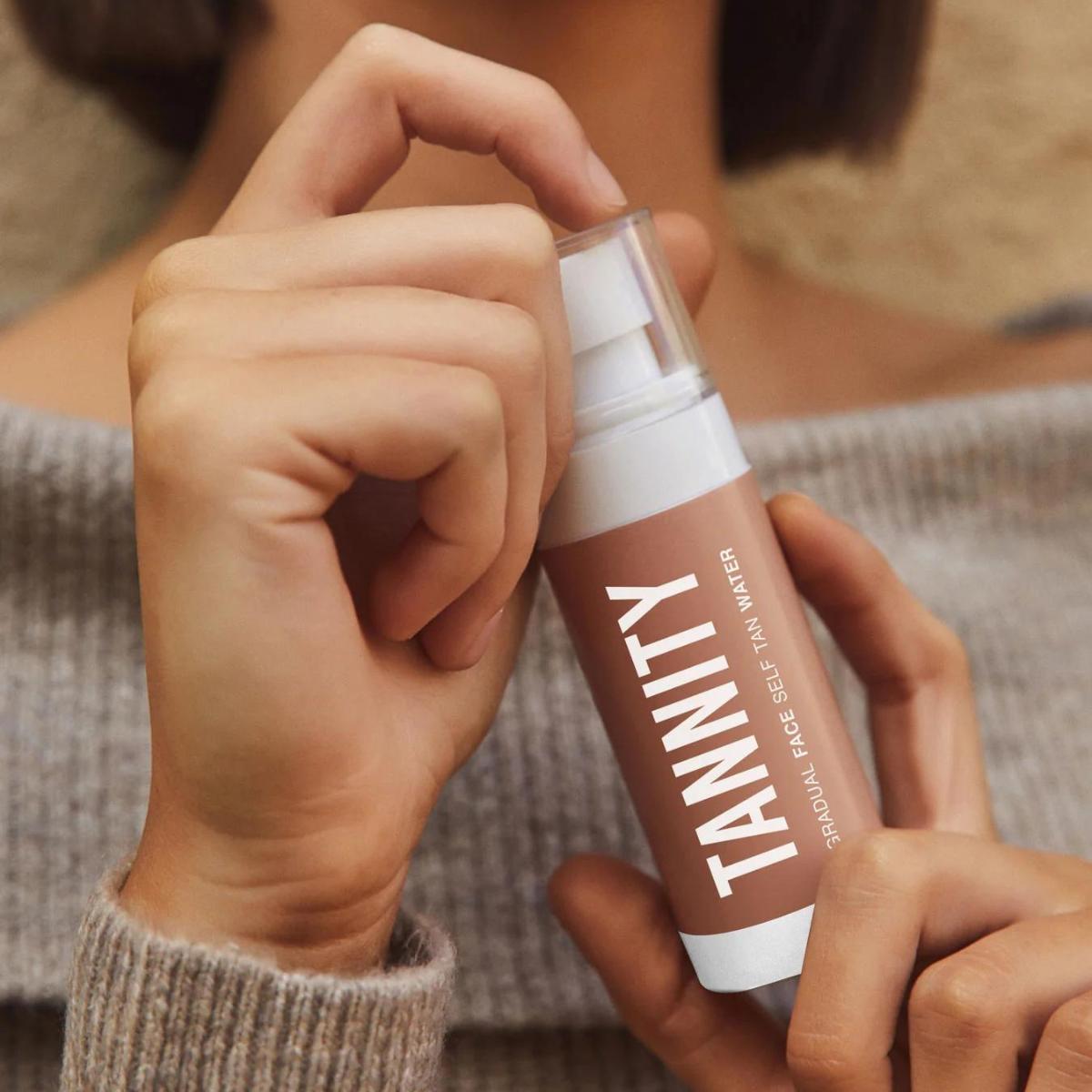 Água facial autobronzeadora, Tannity 50 ml