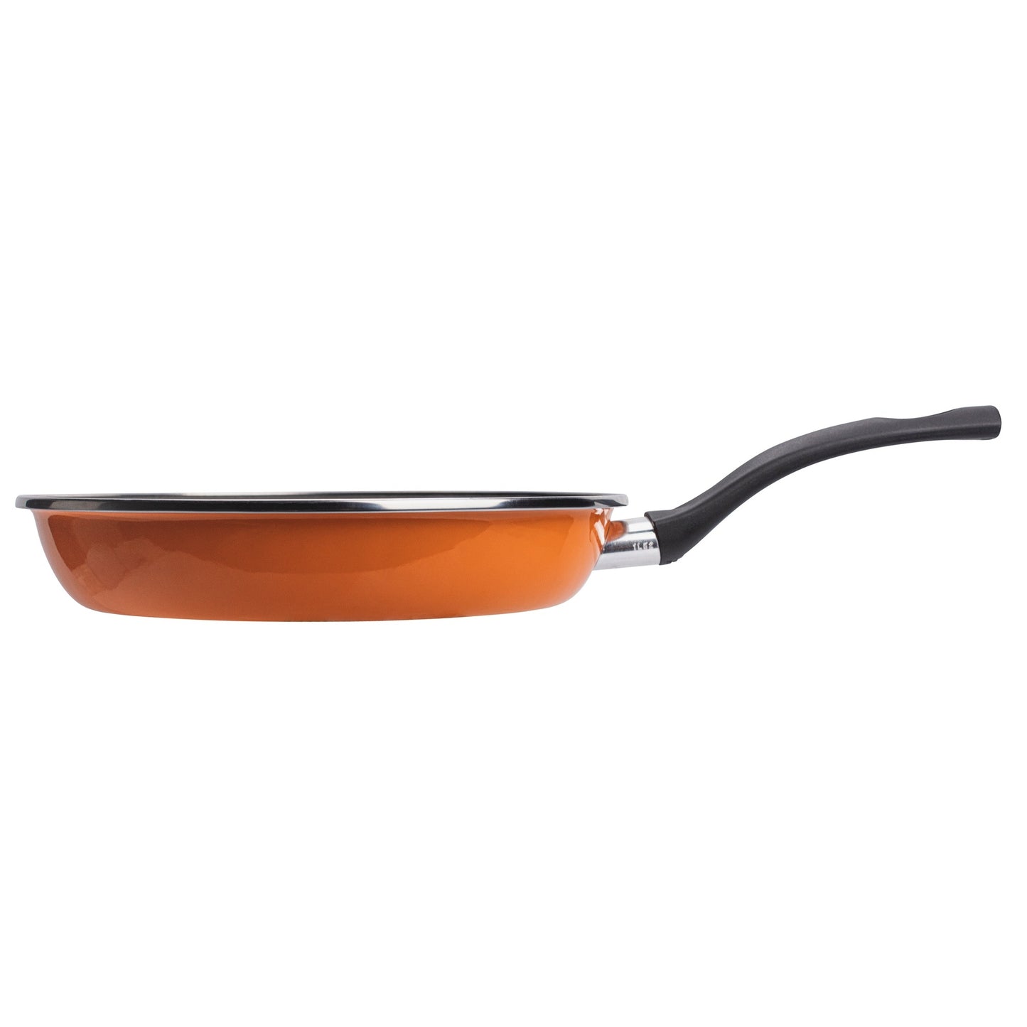 Sarten 18 Cm San Ignacio Valencia De Acero Al Carbono En Color Naranja_4