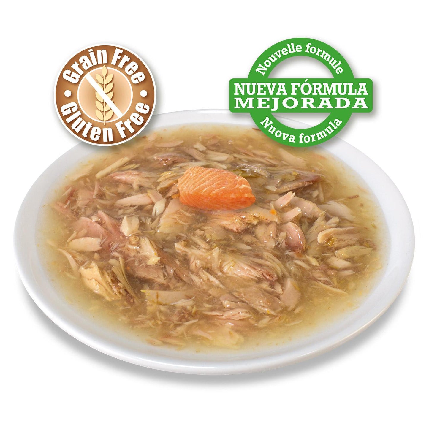 Arquivet atum branco e salmão em molho 80 g Ração húmida para gatos