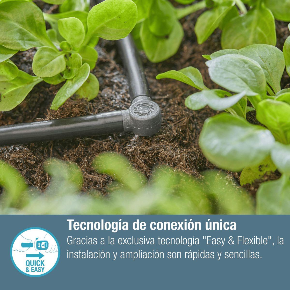 Pieza en T 4.6 mm (3/16") x10 Microdripsystem Gardena