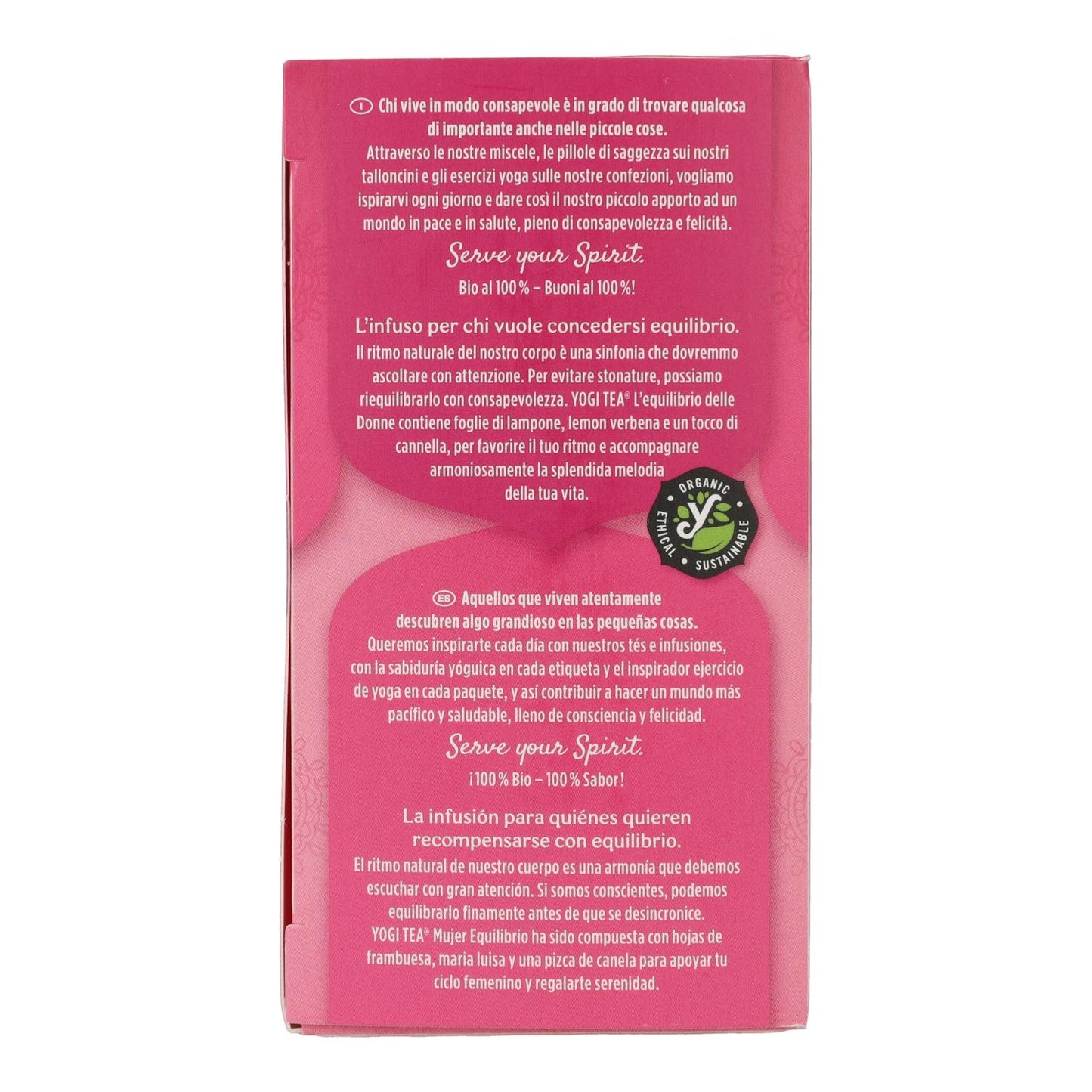 Yogi Tea BIO Woman Balance, 17 saquetas de chá